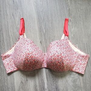 - 🌸Cacique 42D Floral Balconette Bra